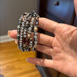 Elegant Multi-Color Beaded Bracelet